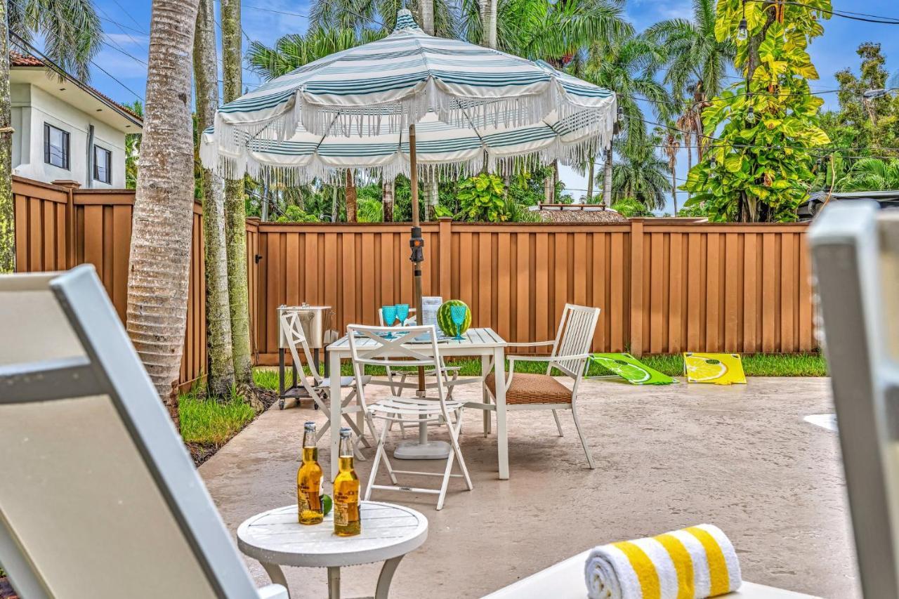 Tropical Oasis With Pool 10 Mins Airport & 5 Mins Beach Hollywood Luaran gambar