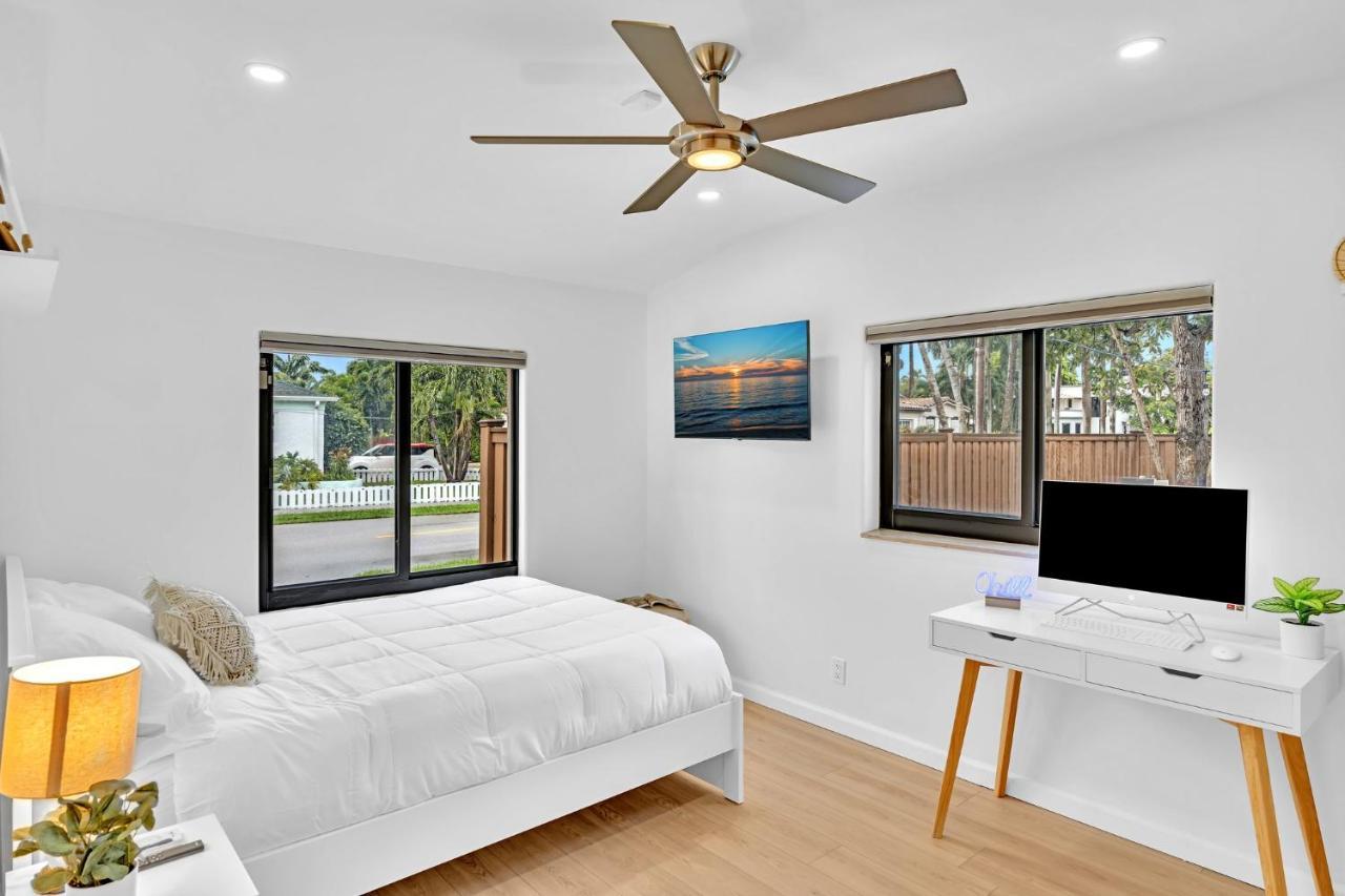Tropical Oasis With Pool 10 Mins Airport & 5 Mins Beach Hollywood Luaran gambar