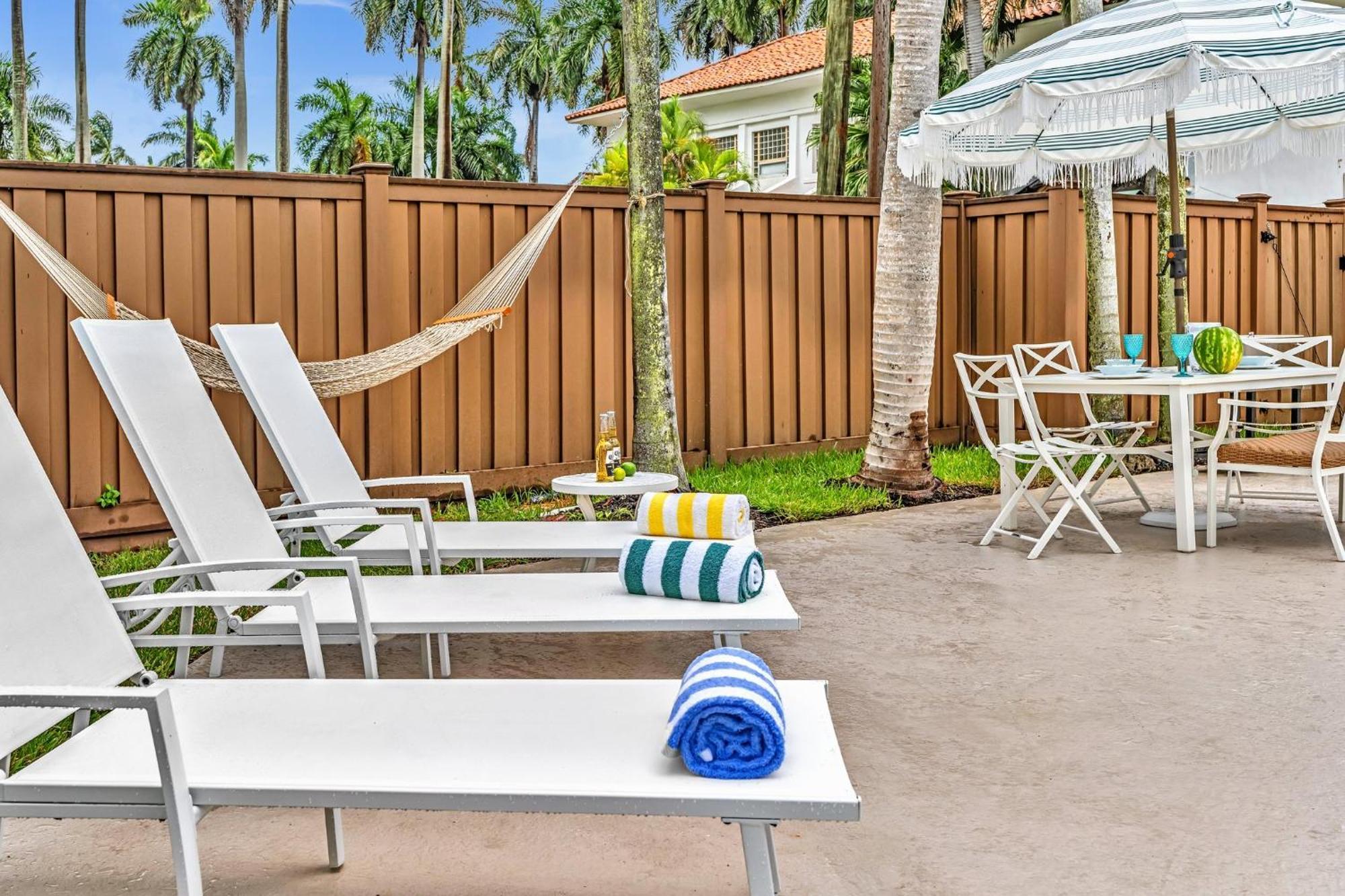 Tropical Oasis With Pool 10 Mins Airport & 5 Mins Beach Hollywood Luaran gambar